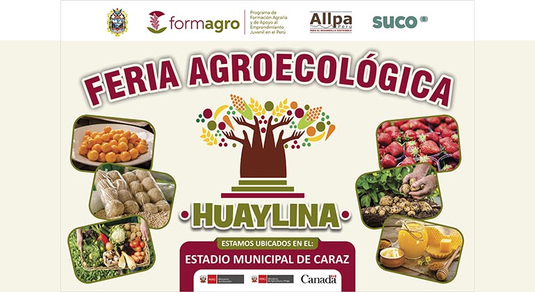 Relanzamiento de la Feria Agroecológica Huaylina en Caraz